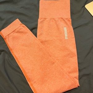 gymshark coral leggings size small